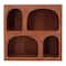 13&#x22; Brown Tabletop Cubby by Ashland&#xAE;